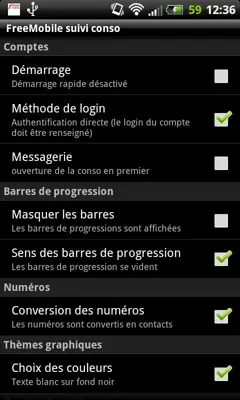 FreeMobile Suivi Conso android App screenshot 3